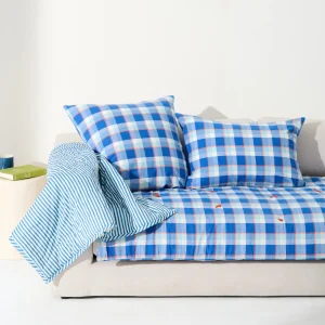 Housse de coussin - Coton tissé main