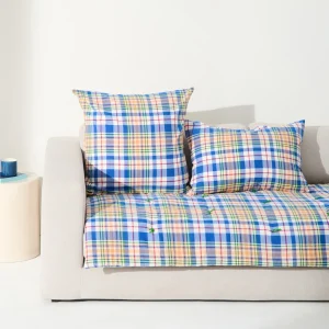Housse de coussin - Coton tissé main