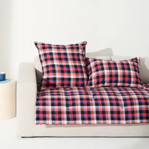 Housse de coussin - Coton tissé main