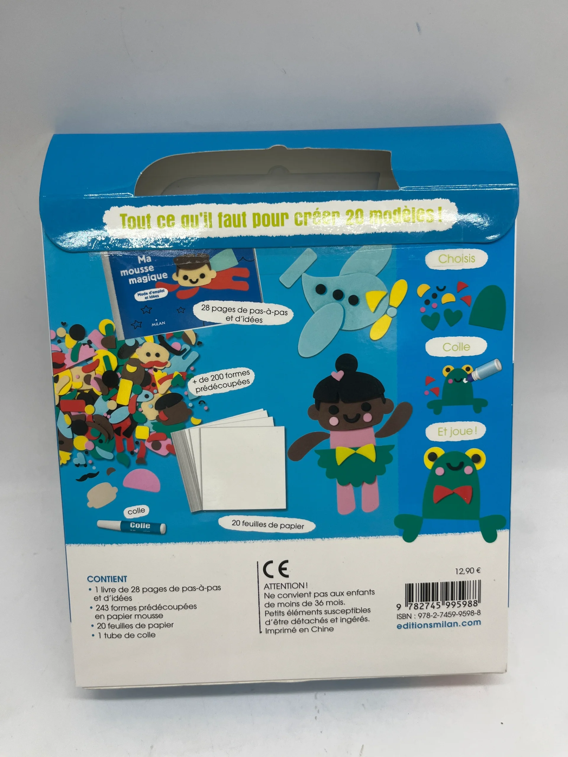 Coffret activité manuelle kit complet Ma mousse magique Neuf – Image 3