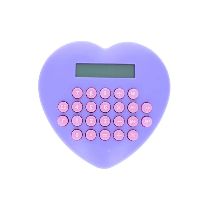 Calculatrice Cœur Violet - Mercredi et Patati – Image 2