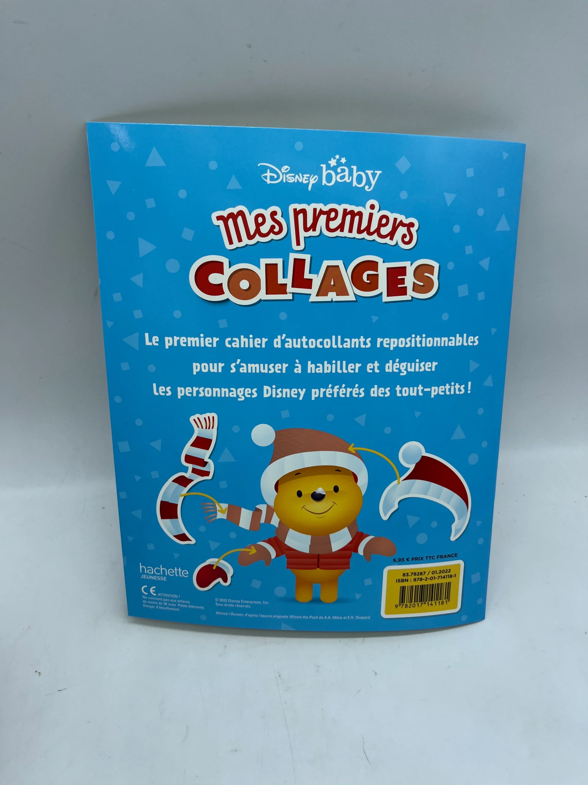 Magazine livre d’activité Disney Baby Mes premiers collages thème les saisons Histoire jeu activité Neuf – Image 6