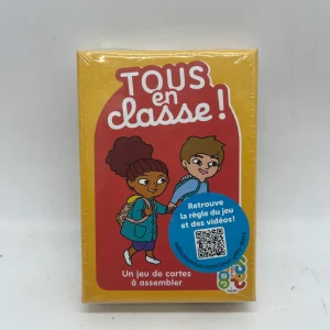 Jeu de société Tous en classe Jeu de carte pour associer les couleurs et les thèmes!Mes p’tits docs 4 ans et plus Neuf édition Nathan