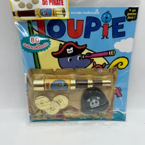 livre d’activité Magazine Toupie spécial Vacance avec son Kit pirates 🏴☠️ Neuf !