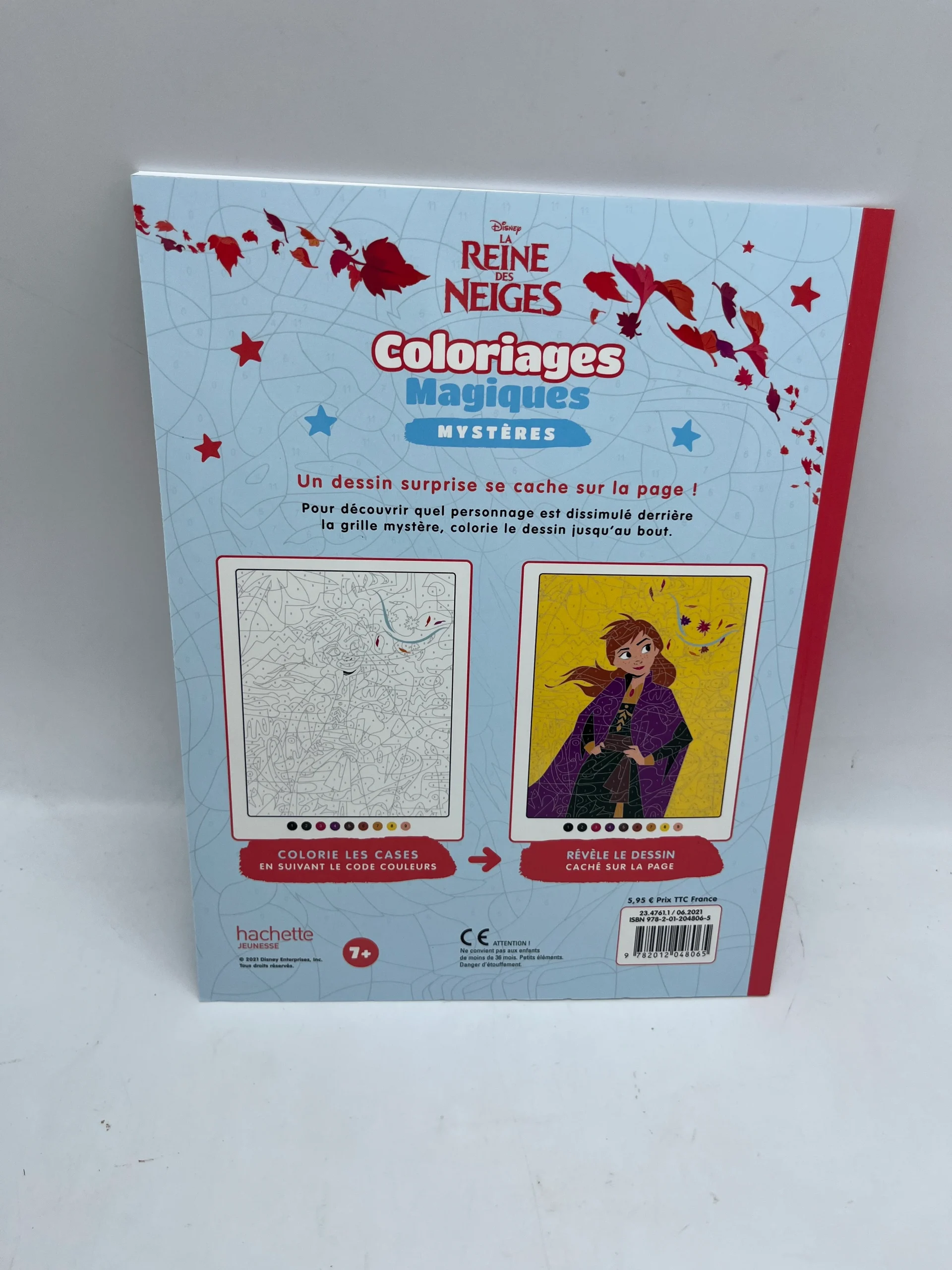Livre d’activités les ateliers Coloriages magique à colorier Disney spécial princesses La reine des neiges Modèle cherche et trouve Neuf (Copier) – Image 5