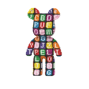 Alphabet Code Bear