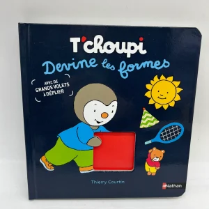 Livre T’choupi Devine les formes avec grand volet à soulever Neuf