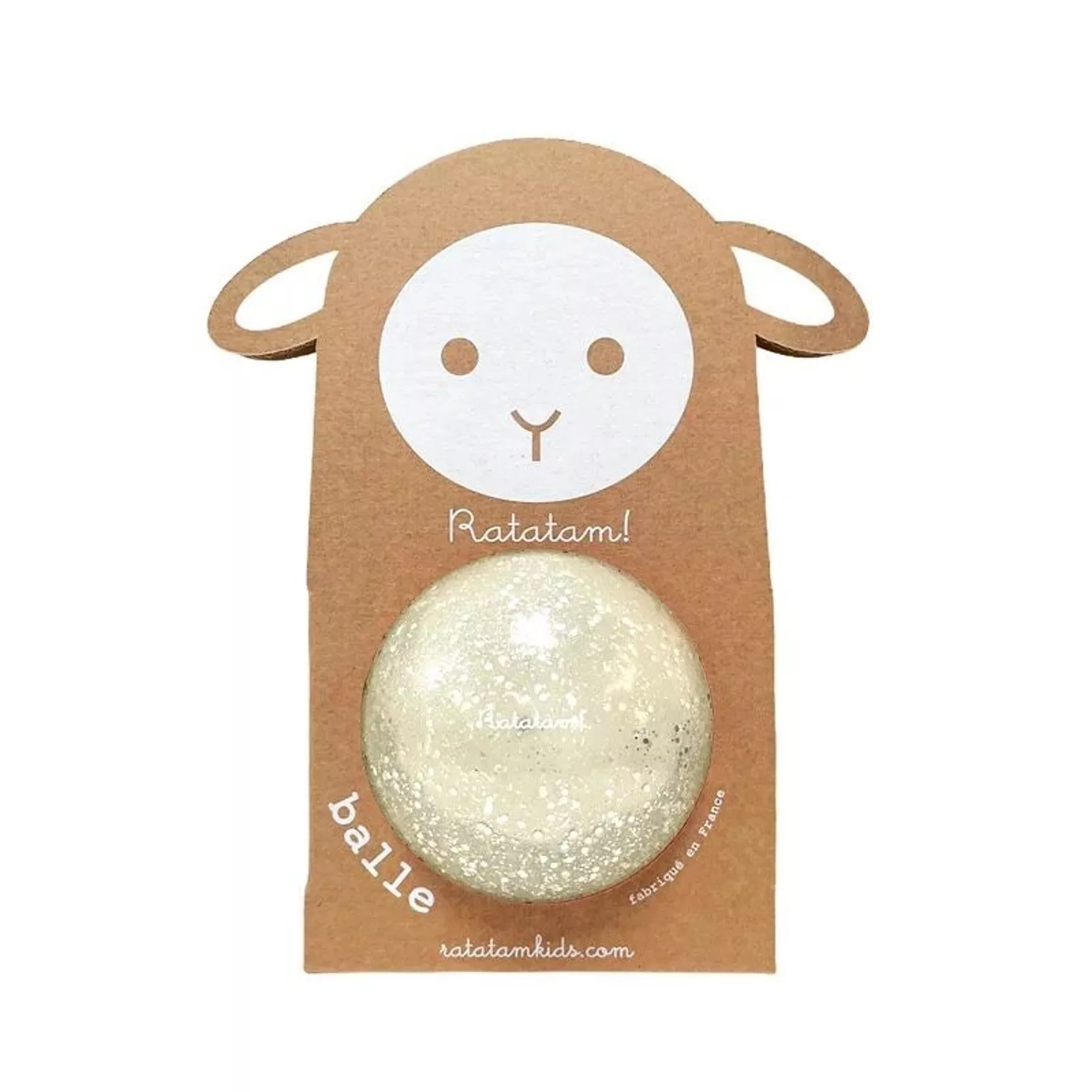 Balle de manipulation bulle 10 cm / ARGENT