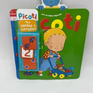 livre d’activité Magazine Picoti avec ces cartes pour apprendre à compter Neuf