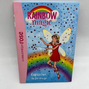 Livre histoire Ma bibliothèque rose Mes premières lectures Rainbow Magic Capucine la fée rouge Neuf