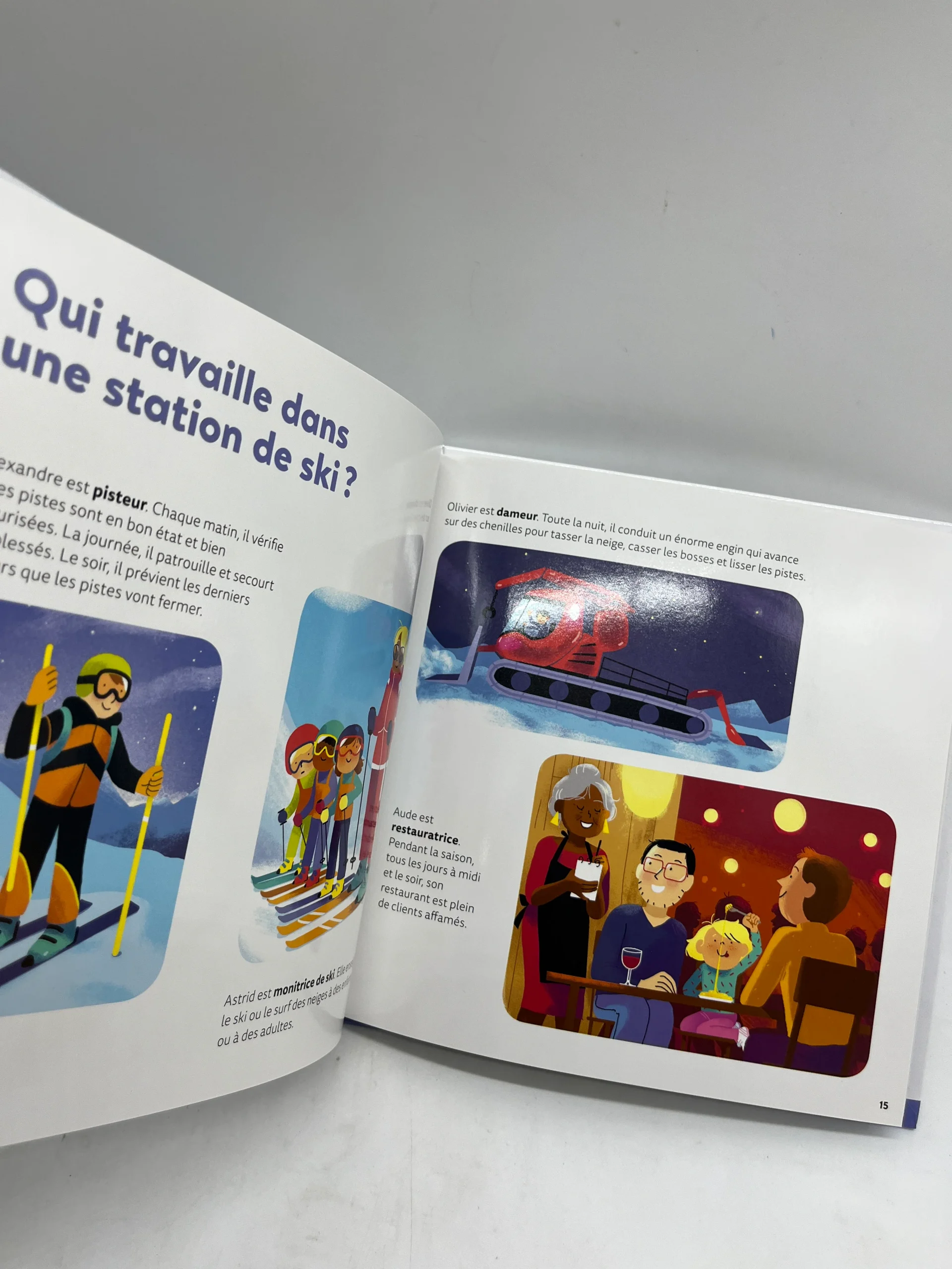Livre histoire Mes questions thème les sports d’hiver à partir de 7 ans Neuf – Image 6