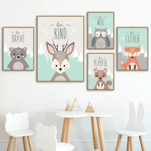 Affiches animaux à message