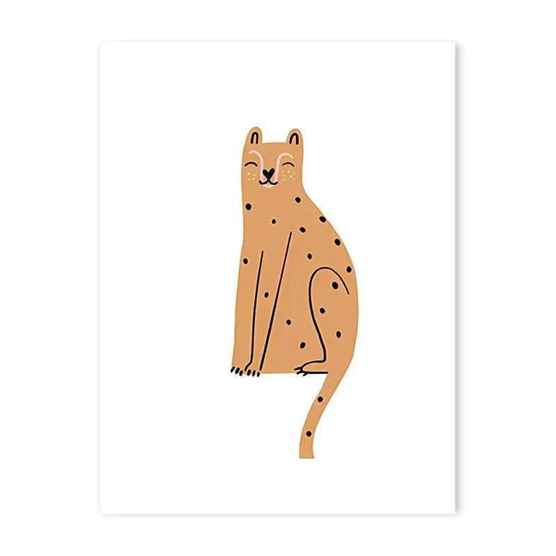 Affiches Animaux sauvages colorés – Image 7