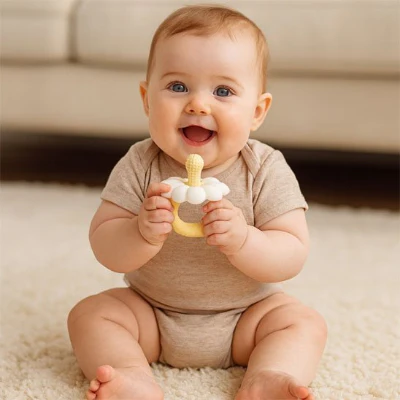 Anneau de dentition bébé | Fleur Apaisant – Image 5