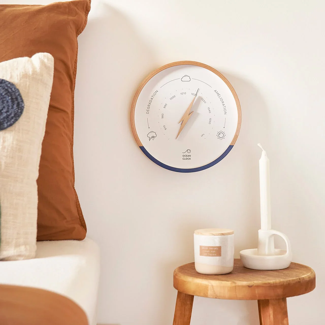 Baromètre Moderne - Ocean Clock