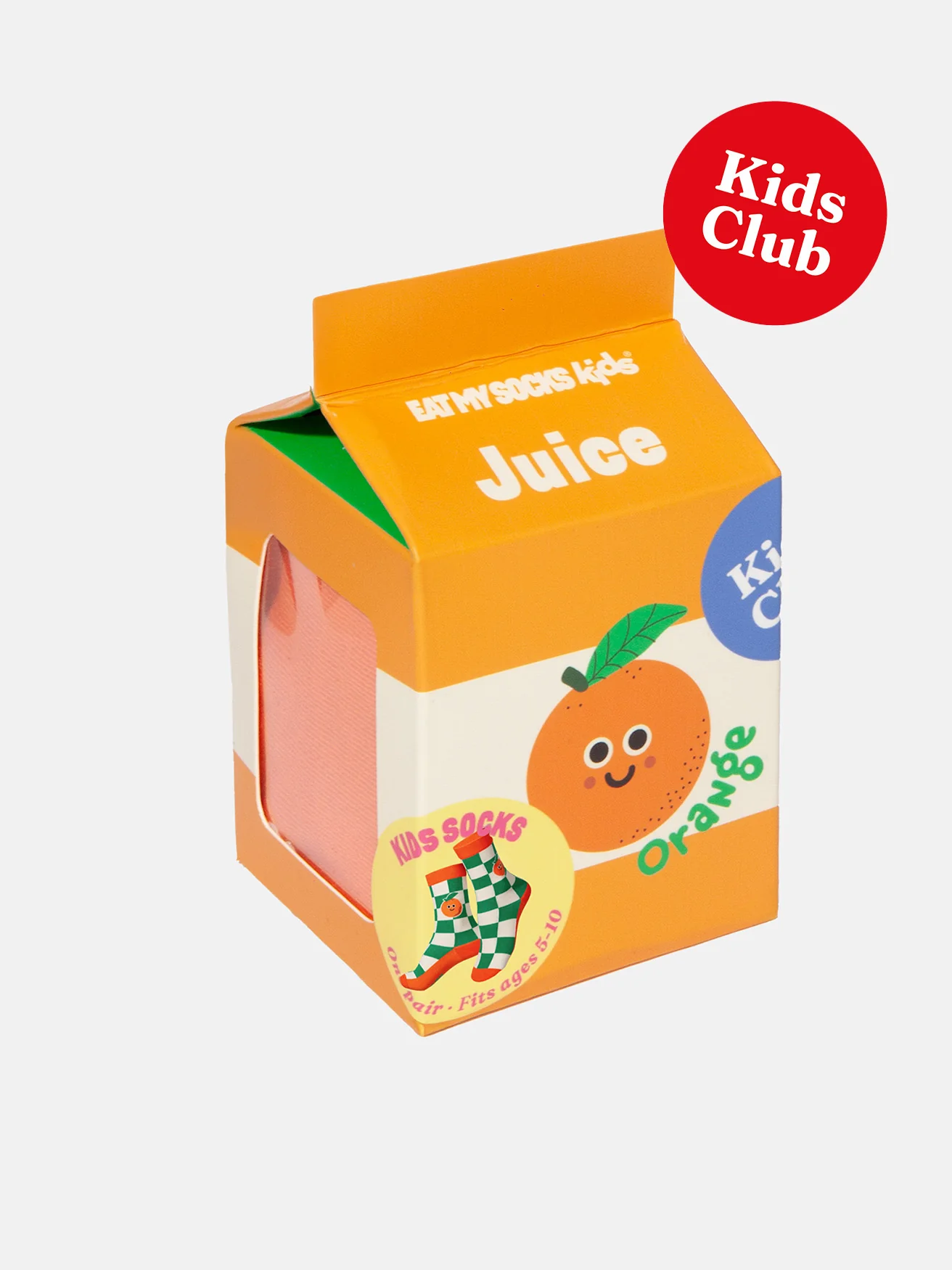 Chaussettes Enfant - Jus d'Orange - Eat My Socks