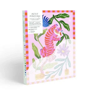 Kit de Peinture au Numéro - Tigre Fleuri - La Petite Epicerie
