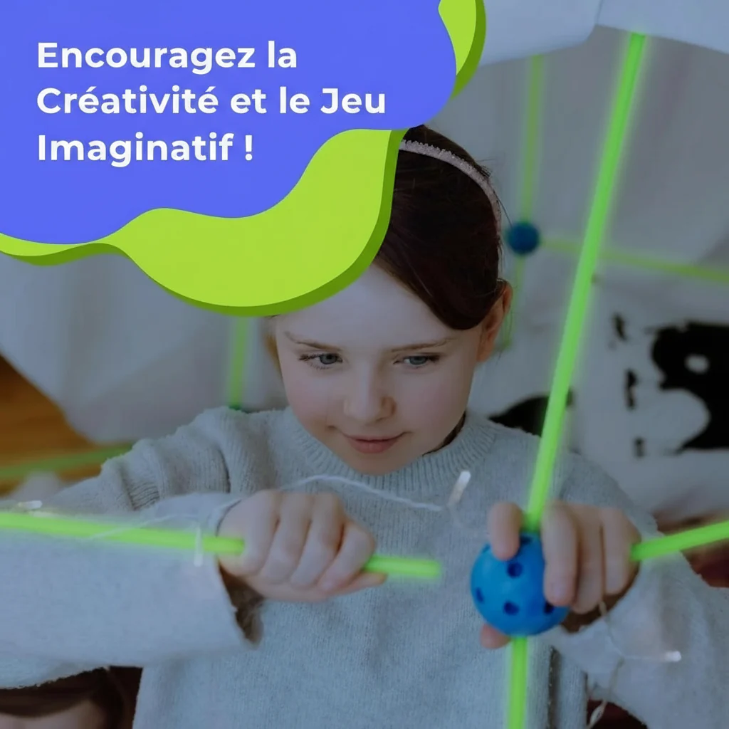 Jeu de construction cabane Montessori créatif 3D – Image 6