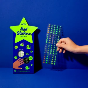 Gommettes Ongles Enfant - Glow Party - OMY