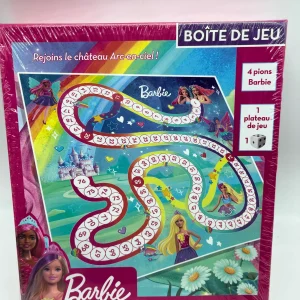 Jeu de société boite de jeu Barbie disney rejoins le château enchanté Neuf