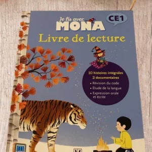 Livre Je lis avec Mona Niveau CE1 livre de la lecture Edition Magnard edition