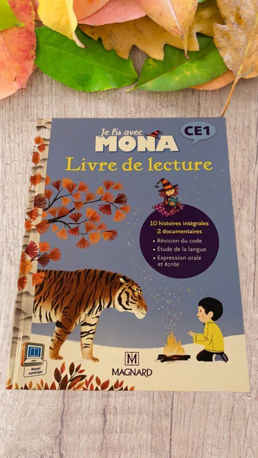 Livre Je lis avec Mona Niveau CE1 livre de la lecture Edition Magnard edition – Image 2