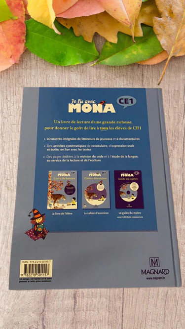 Livre Je lis avec Mona Niveau CE1 livre de la lecture Edition Magnard edition – Image 5