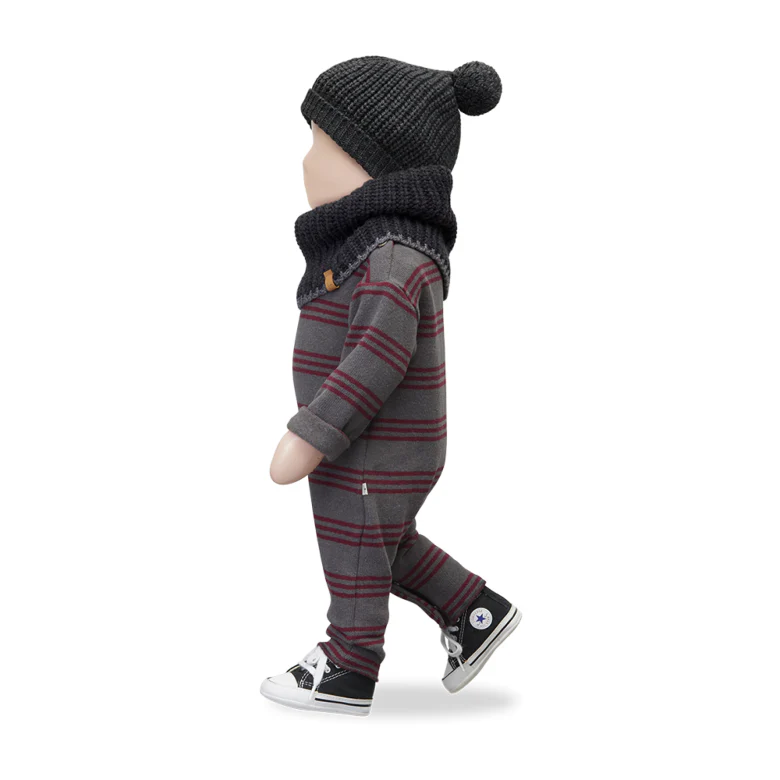 Tour de cou Liam Anthracite – Image 3