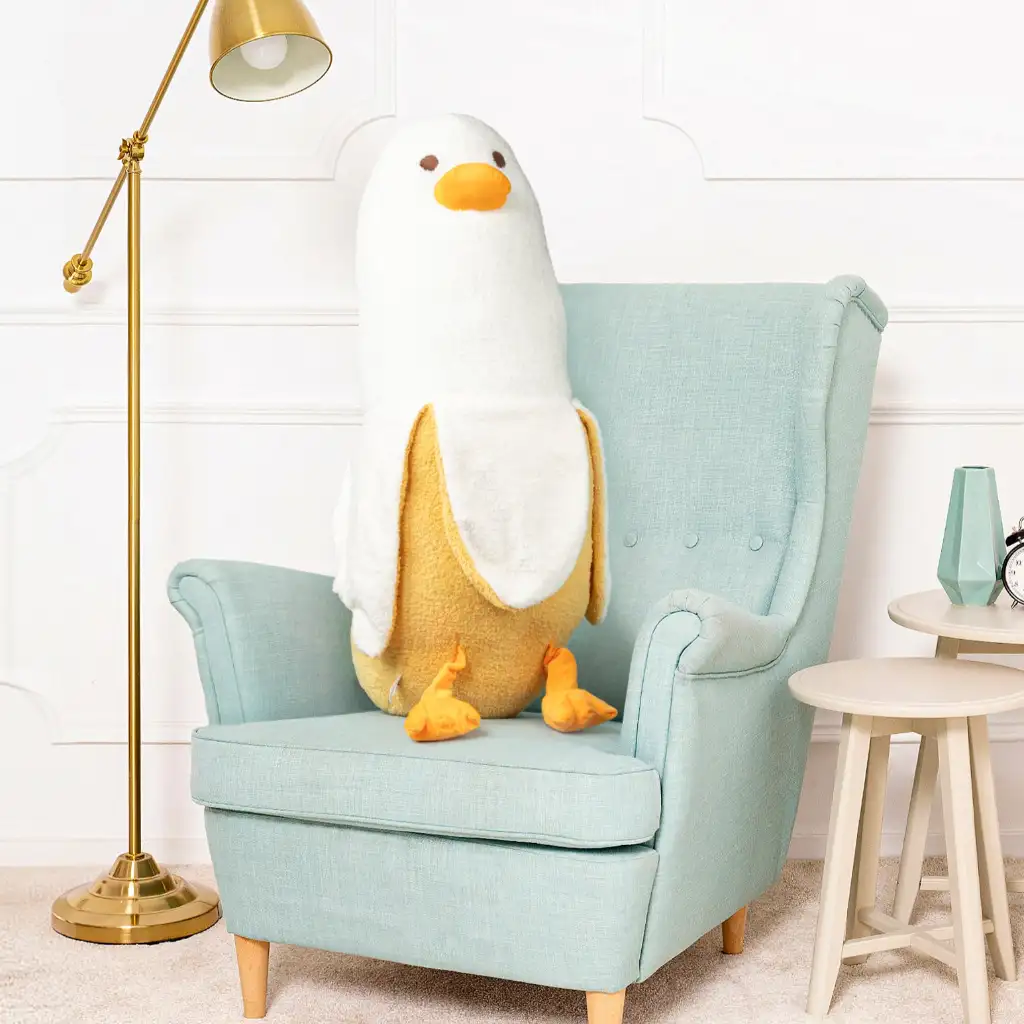 Peluche Canard Banane - 30 à 90cm – Image 2