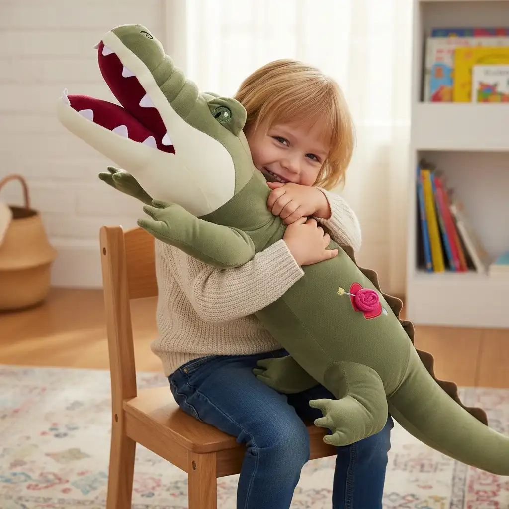 Peluche Géante Crocodile - 100cm – Image 2