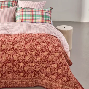 Plaid matelassé réversible