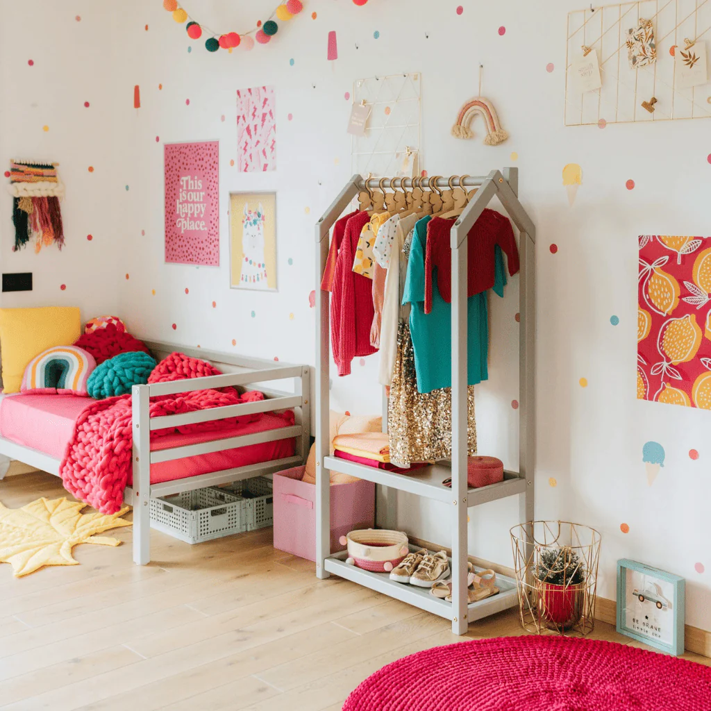 Portant à Vêtements en Forme de Maison – Image 3