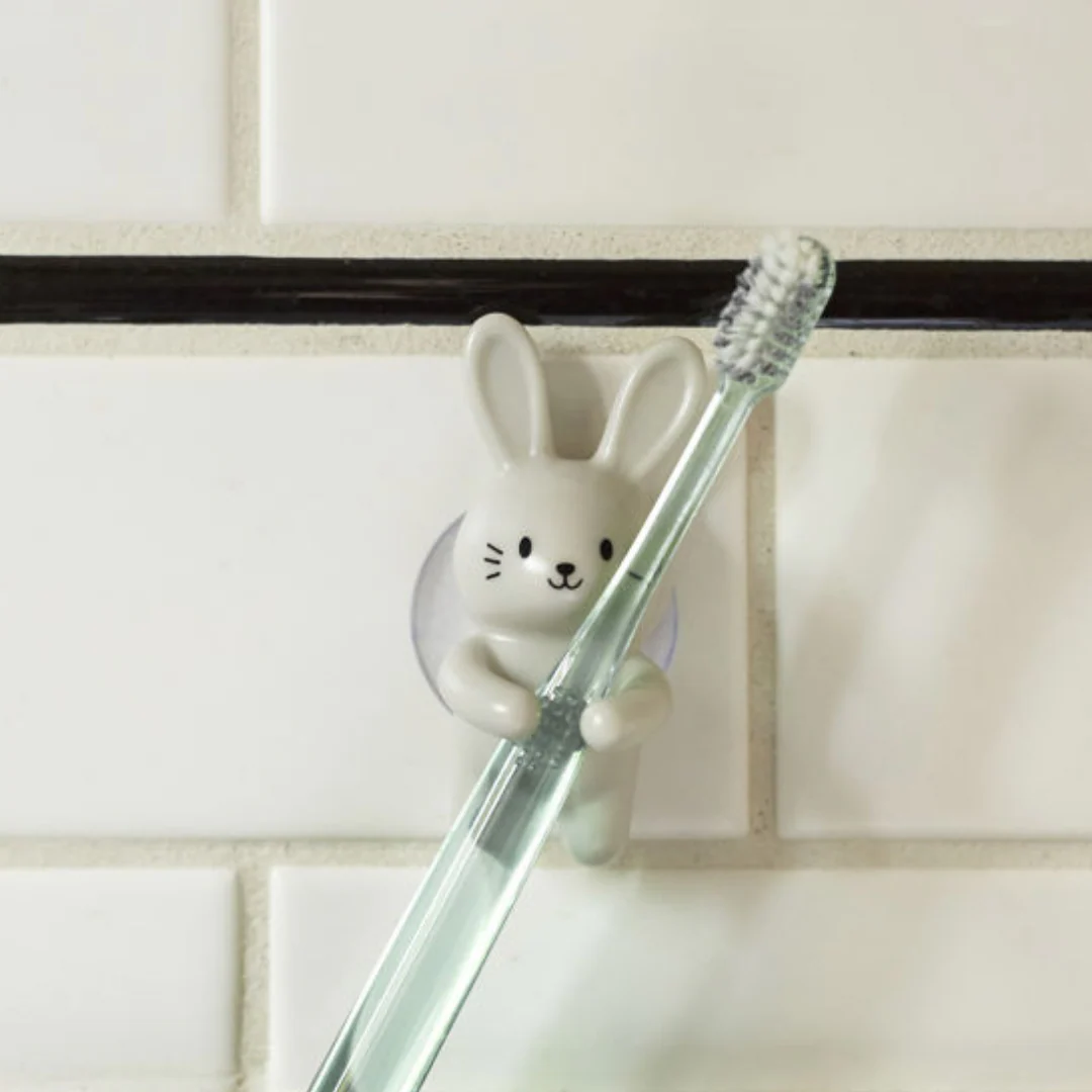 Porte Brosse à Dents Lapin - Kikkerland