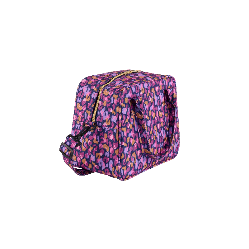 Sac à Lunch Isotherme Léopard Prune - Derrière La Porte – Image 3
