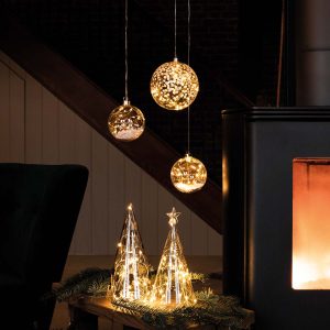 Sapins de Noël Lumineux LED en Verre - 3 Modèles - Rader