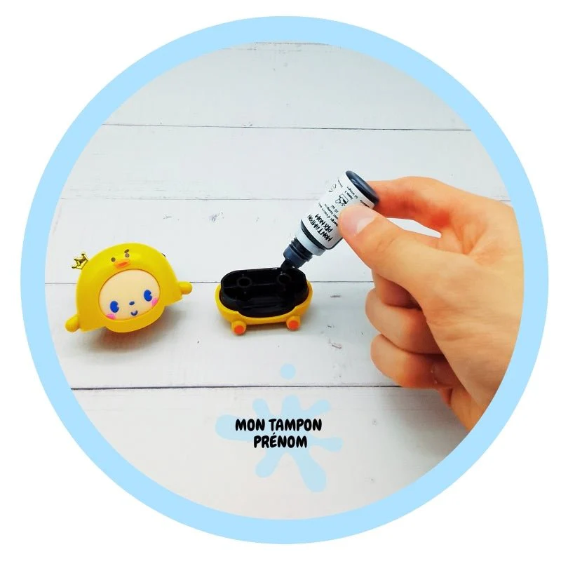 Tampon Nom Enfant Petite Étoile Jaune – Image 7