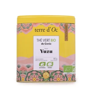 Thé Vert Bio Citron Yuzu - Terre d'Oc