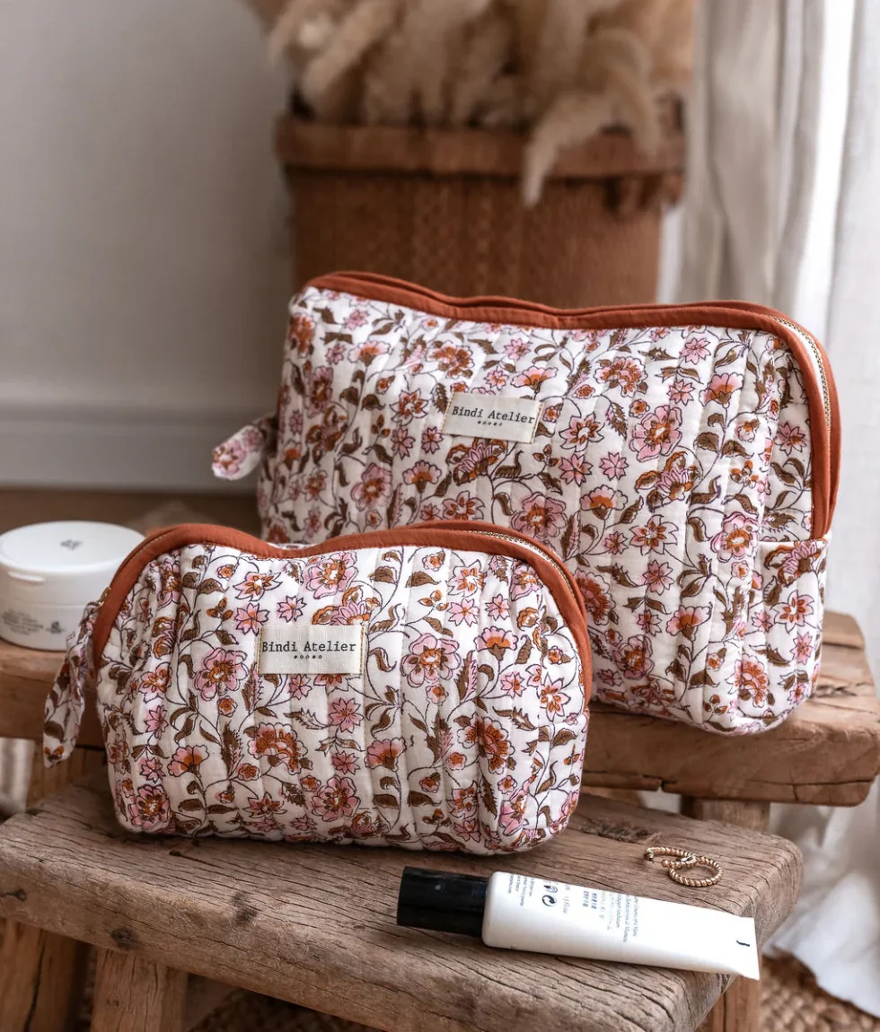 Trousse Beauté Edel Ambre - Bindi Atelier - 2 Tailles